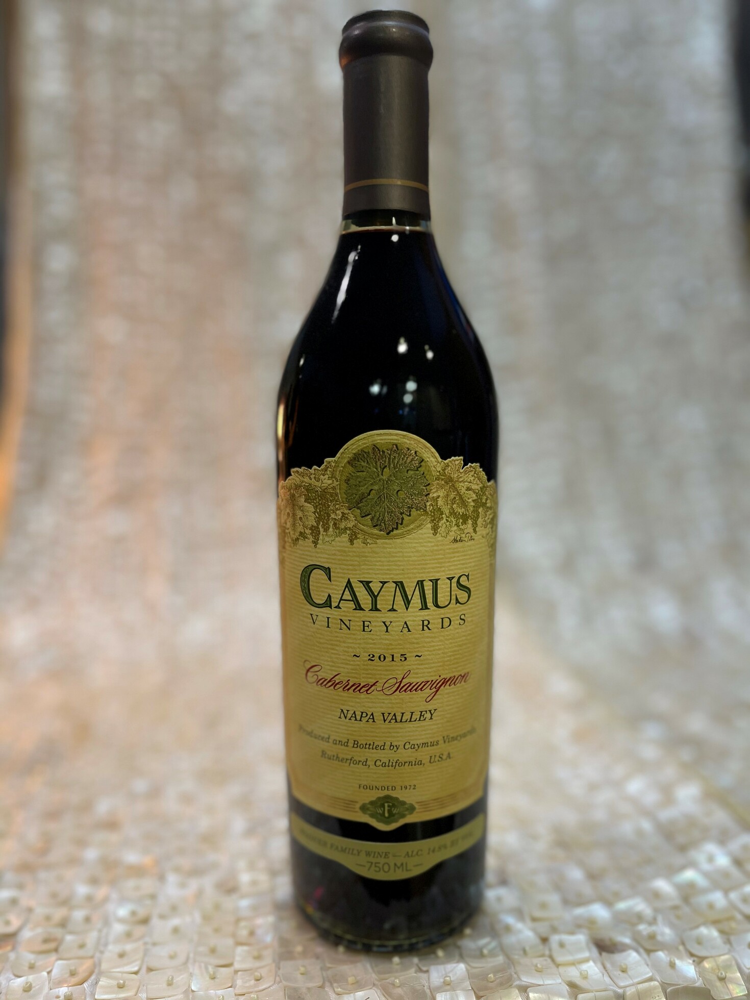 Caymus 2024 wine 2015